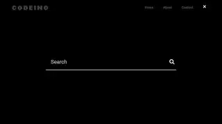 Full Screen Search Box using  HTML CSS & JavaScript | Coding With Mido
