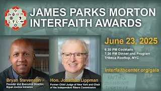 Stanley Richards introduces our next James Parks Morton Interfaith Honoree