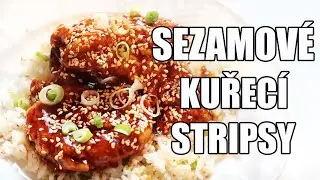 NEJKŘUPAVĚJŠÍ SEZAMOVÉ KUŘECÍ STRIPSY , JEDNODUCHÝ RECEPT, RECEPTY KROK ZA KROKEM, KUŘECÍ MASO