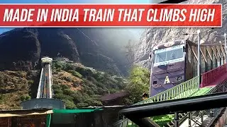 This Train Can Climb Hills With Almost No Energy #Shorts #Funicular #IndianRailways