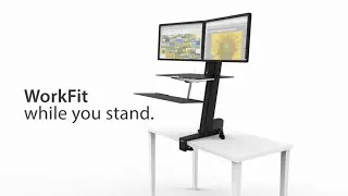In Motion: Ergotron WorkFit-S, with Worksurface+