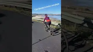 Una ruta en bici por la costa de ribadeo subiendo a su techo,monte Mondingo.