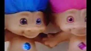 1991 Treasure Trolls Dolls Classic Television Commercial - Retro 1990's Nostalgia