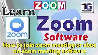 Learn how to join zoom meeting or Online class on Zoom meeting Software by Mohit Sir.
