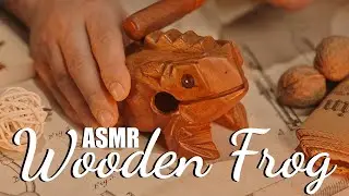 ASMR Wooden Frog: The Ultimate Sleep Therapy - (No Talking, Wood Sounds)