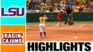 Лучшие моменты матча LSU против Louisiana [ИГРА 6] | Региональный финал NCAA по софтболу | Софтбол для колледжей 2023