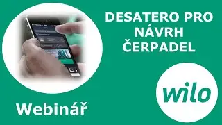 Desatero pro návrh čerpadel / WEBINÁŘ