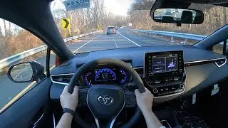 2021 TOYOTA COROLLA POV Test Drive and impressions