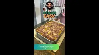 VeganEasy - Veganer Pudding - Streusel Kuchen - So Lecker und einfach! www.vegan-esay.de #vegan #veg