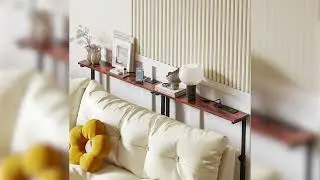 Height-Adjustable Narrow Console Table Installation Video