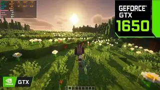 Minecraft BSL Shaders FPS Test | GTX 1650 | 1080p
