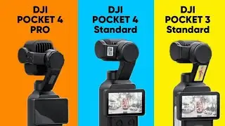 DJI Pocket 4 Pro против DJI Pocket 4 против DJI Pocket 3 | Ожидания