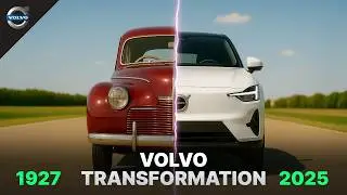 Трансформация Volvo (1927&ndash;2025) | Безопасность, инновации и скандинавский дизайн