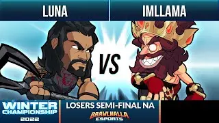 Luna vs ImLlama - Losers Semi-Final - Winter Championship 2022 - NA 1v1