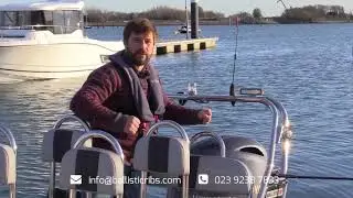 What is an A Frame on a RIB boat?