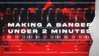 How to make a Banger under 2 minutes | Aggressive Trap Beat | FL Studio 20 Tutorial