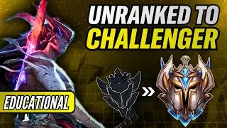 Wild Rift: EDUCATIONAL UNRANKED TO CHALLENGER ON YONE