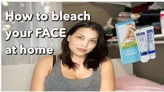 How to bleach your facial hair at home