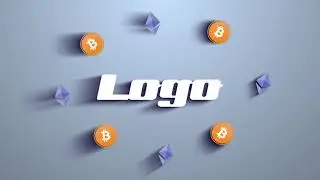 Bitcoin Crypto Mining Logo Reveal Animation - Logo Animator - Logo animations in lowest Price