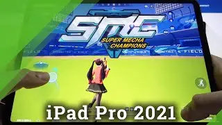 iPad Pro 2021 - Super Mecha Champions Gameplay