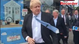 When Boris visited Barkingside