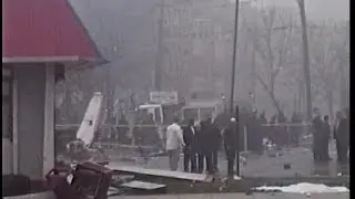 Newark NJ 1999 Plane Crash Springfield Ave and Kent St Nov 26th 1999 near Kentucky Fried Chicken