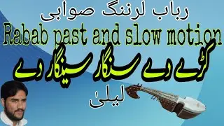 Kare d Singar da Laila Rabab Past And Slow Motion By Shehzad Ustad Rabab learning Chanal