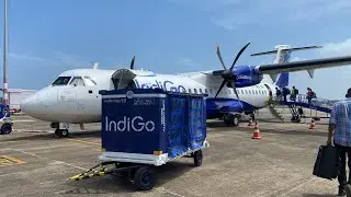 Trivandrum to Kannur * My First flying experience in ATR 72-600 Aircraft * Indigo Airlines 6E 7329