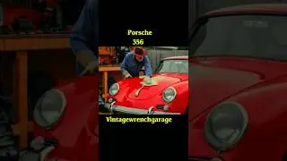 Porsche 356 😱 #classiccar #shortsvideo #vintagecar