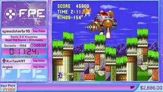 Sonic 3 & Knuckles (Beat the Game - Glitchless) by speedsterbr18 in 58:54 - FPFP2025