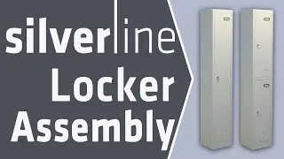 Silverline Office Furniture Assembly Instructions - How to Assemble 1 and 2 Door Metal Locker