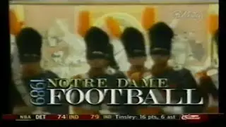 1989 Notre Dame Football Highlights (Part 1)