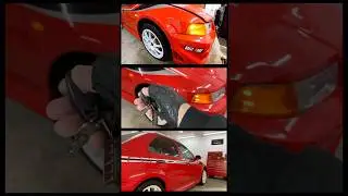 Mitsubishi Evo VI TME. Driving shots Lancer Evolution 6.5 Perfection.