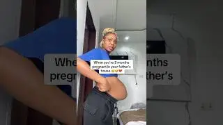 When you&rsquo;re 3 months pregnant in your father&rsquo;s house 😭💔💔😭💔#pregnancy #couple #fypシ #husbandwife