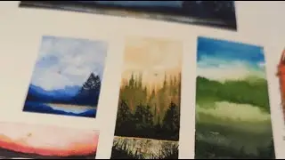 Painting with Daniel Smith Watercolor - a sketchbook session