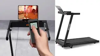 DeerRun All-New 2026 A1 Pro Smart Foldable Treadmill | 350Lbs, 10mph