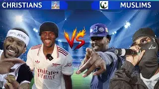 Christian vs Muslim Football Match ft. wewantwraiths performance!!