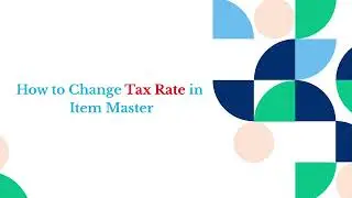 Chandni Accounting Software | NextGen GST Update 2025 | How to Change GST Rates Step by Step