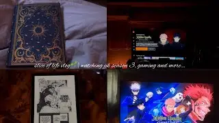 slice of life vlog🌱| watching jjk season 3, gaming and more…