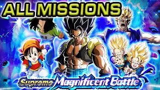 ALL NEW MISSIONS COMPLETED! NEW SUPREME MAGNIFICENT BATTLE! Dragon Ball Z Dokkan Battle
