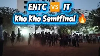 ENTC🖤 vs IT🤍 | Kho Kho Semifinal Showdown | JSPM BSIOTR WAGHOLI (2026)