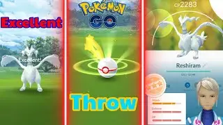 Pok&eacute;mon Go | Reshiram Raid And How To Get Excellent Throw!!!
