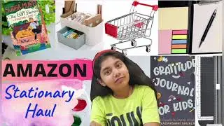 Huge Amazon Stationery Haul | unique stationery and organisers | cute Amazon Haul | Amazon India