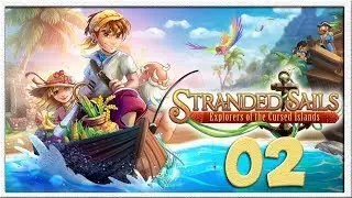 Stranded Sails Explorers of the Cursed Islands Ps4 #2 - Construyendo Caba&ntilde;as Espa&ntilde;ol