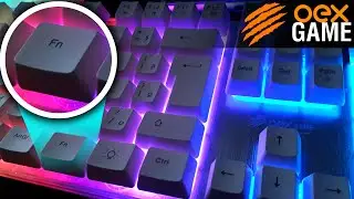Teclado OEX GAME prismatic tc 205 - Como configurar o led do teclado OEX GAME prismatic TC-205