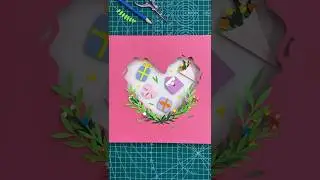 Love Gifts | Paper Art | Paper Cutting ✨🩷#handmade