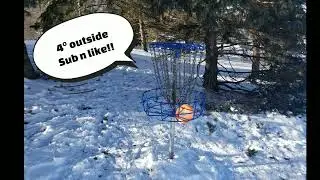 Winter Disc Golf Ace