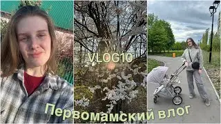 VLOG10/Честный обзор на коляску Happy Baby Luna/Покупки с ДМ/Топ игрушек в 7 месяцев/