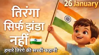 हमारे तिरंगे की सच्ची कहानी | Kids Patriotic Story Hindi | Deshbhakti Story