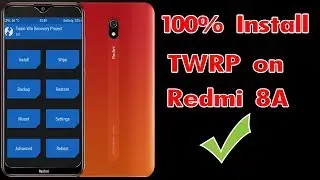 How to install TWRP on Redmi 8a | Install TWRP